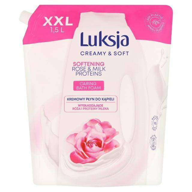PŁYN DO KĄPIELI LUKSJA 1,5L ZAPAS ROSE