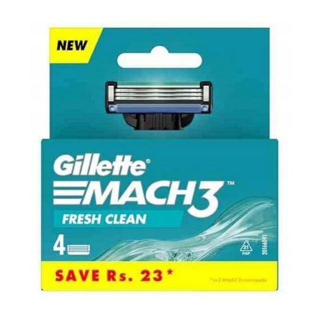NÓŻ GILLETTE MACH3 FRESH CLEAN A4 IMP