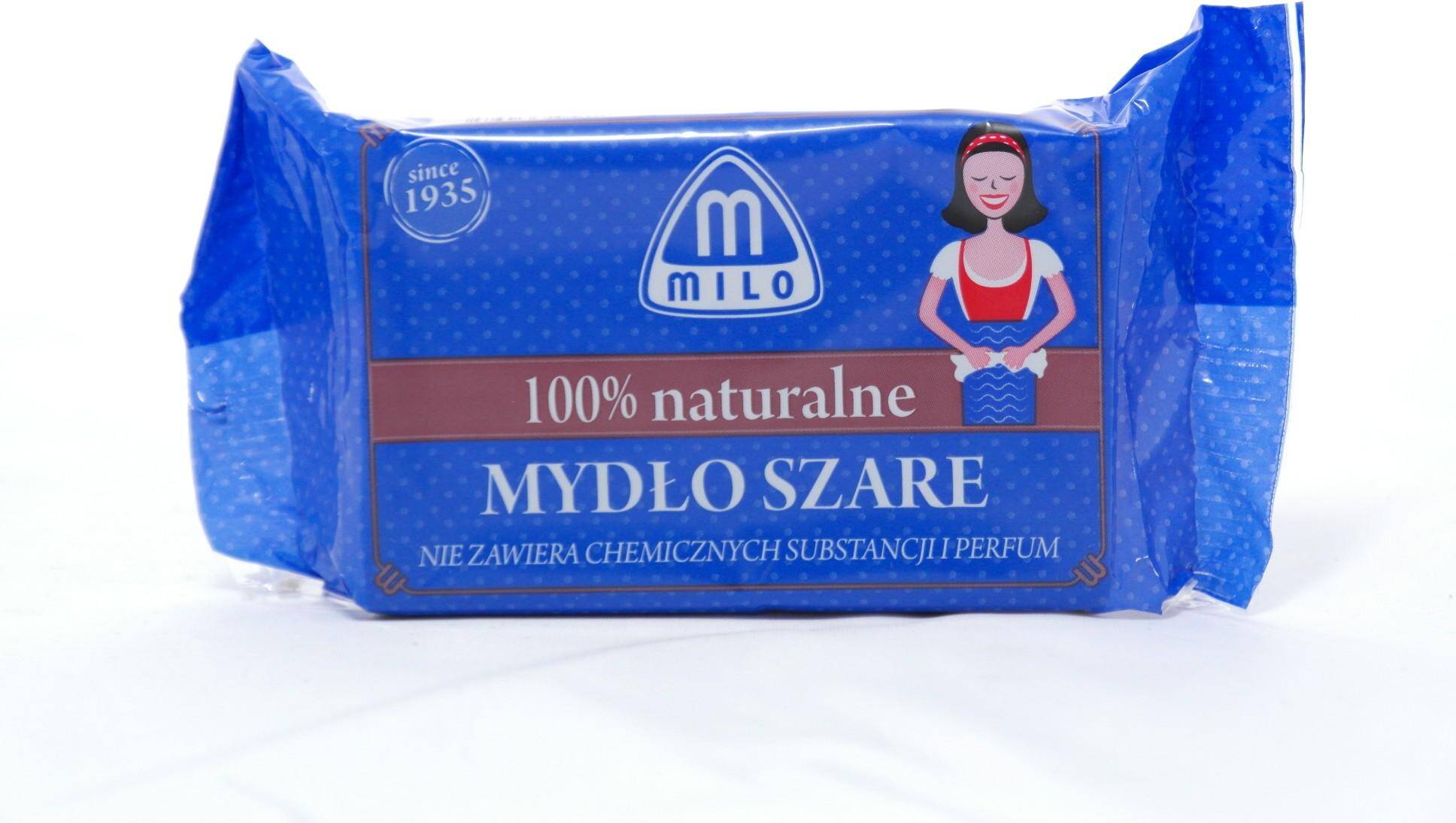 MYDŁO W KOSTCE MATTES MILO 175G SZARE