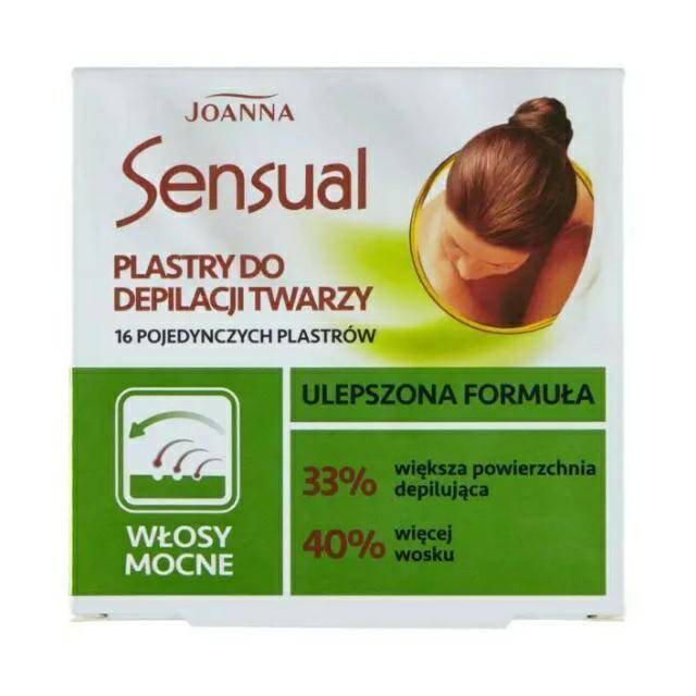 PLASTRY DO DEPILACJI TWARZY SENSUAL A16