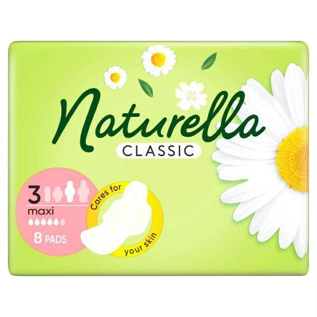 PODPASKI NATURELLA CLASSIC CAMOMILE A8
