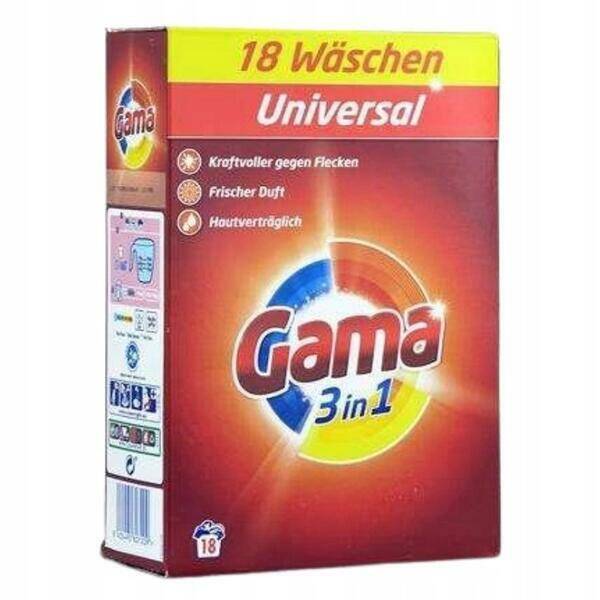 PROSZEK DO PRANIA GAMA 1,08KG UNIW