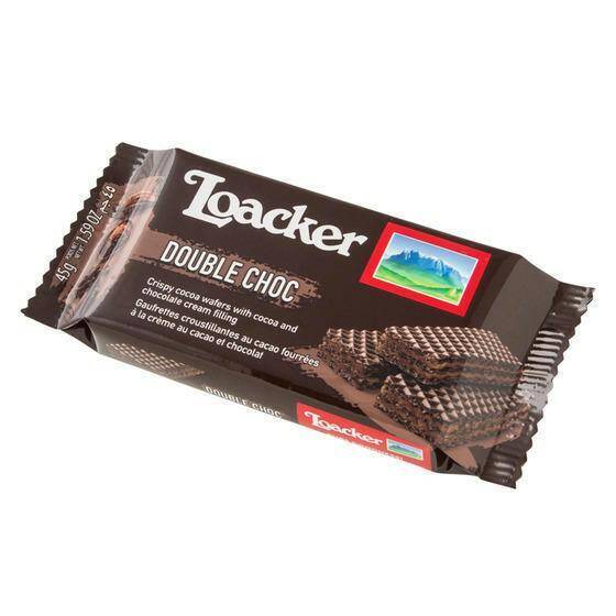 WAFEL LOACKER 45G DOUBLE CHOC 2969