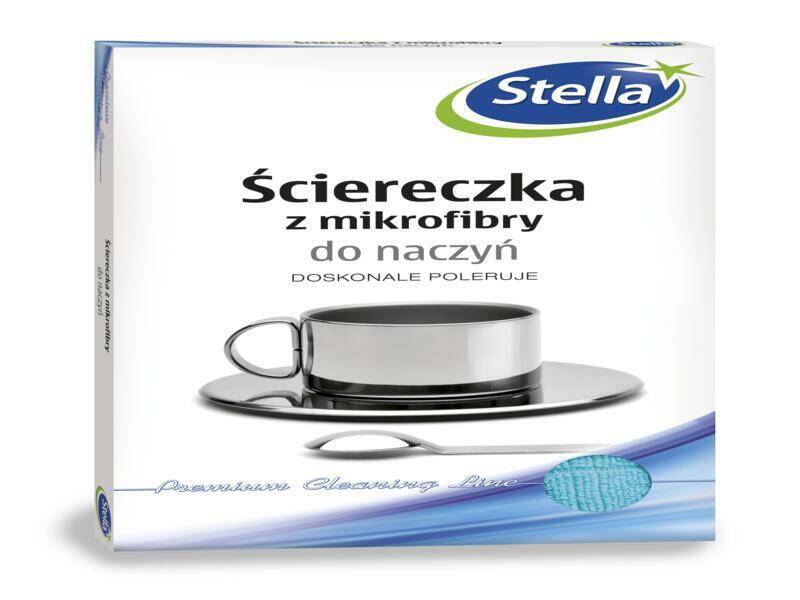 ŚCIERKA STELLA MIKROFIBRA DO NACZYŃ 5734