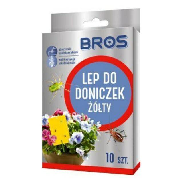 BROS LEP DO DONICZEK ŻÓŁTY A10 4823