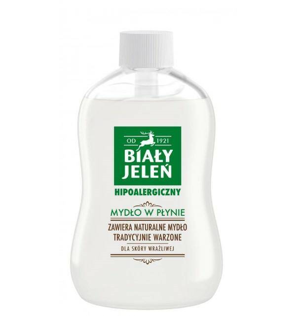 MYDŁO W PŁYNIE BIAŁY JELEŃ 500ML ZAPAS