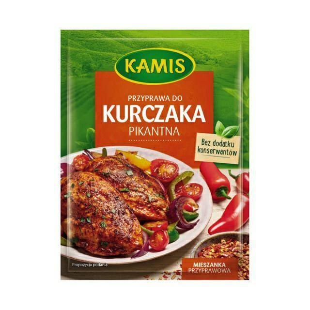 PRZYPRAWA KAMIS 25G DO KURCZAKA PIKANTNA