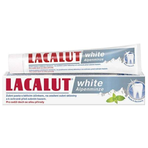 PASTA DO ZĘBÓW LACALUT WHITE 75ML