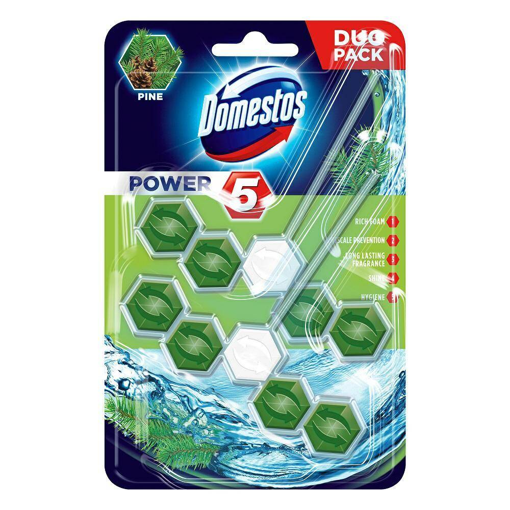 ZAWIESZKA DO WC DOMESTOS 2x55G PINE
