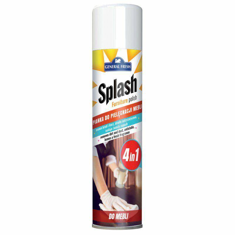 PIANKA SPLASH 300ML DO PIELĘGNACJI MEBLI