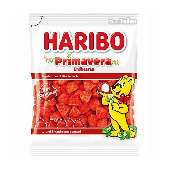 ZELKI HARIBO 175G ERDBEEREN IMP 7609