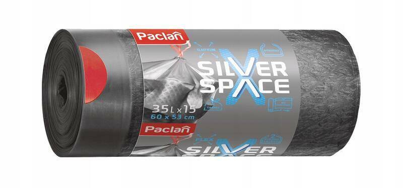 WORKI NA ŚMIECI PACLAN 35L A15 SILVER