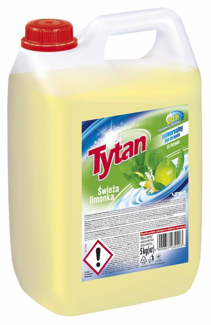 PŁYN UNIWERSALNY TYTAN 5L LIMONKA