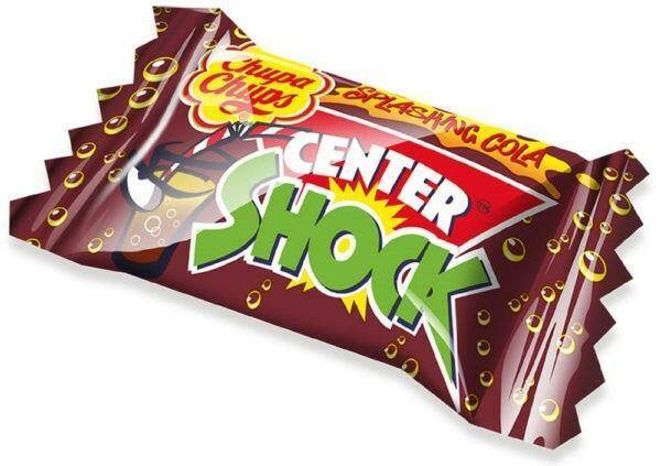 GUMA CHUPA CHUPS 4G CENTER SHOCK COLA
