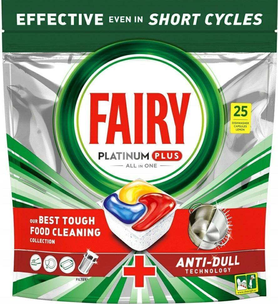 TABLETKI FAIRY A25 PLATINUM PLUS LEMON