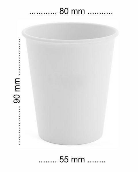 KUBEK PAPIEROWY 250ML BIO A100 3056