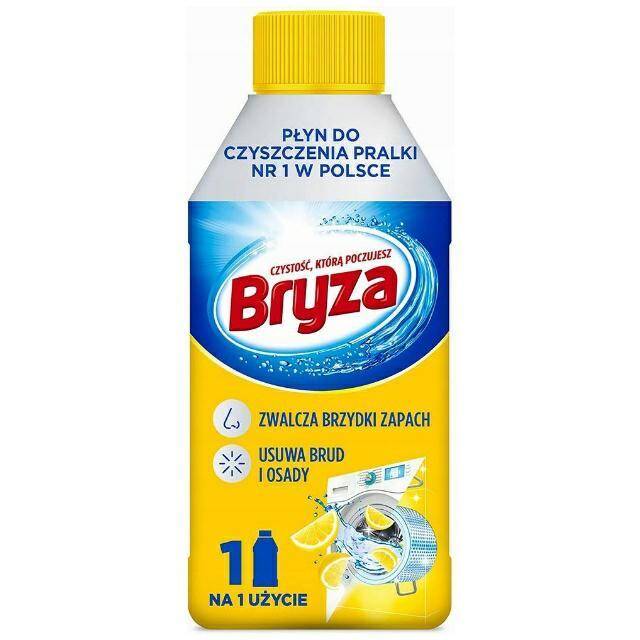 PŁYN DO CZYSZCZ PRALKI BRYZA 250ML LEMON