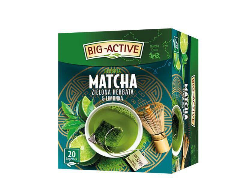 HERBATA BIGACTIVE A20 MATCHA ZIELONA