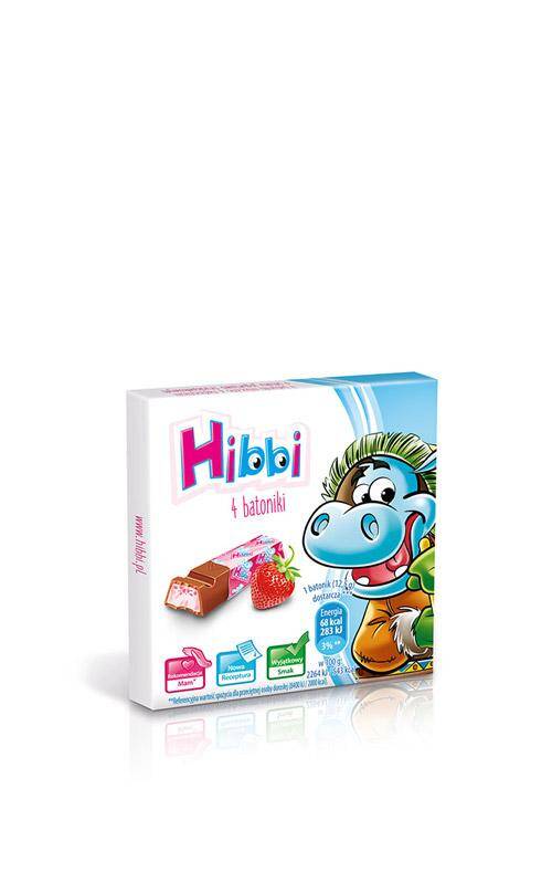 BATON HIBBI 50G MLECZNY ŚMIETANKOWY A4