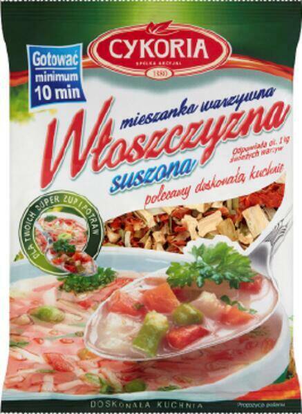 WŁOSZCZYZNA CYKORIA 100G SUSZONA