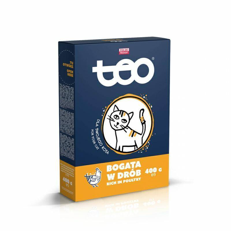 KARMA DLA KOTA TEO 400G SUCHA DRÓB