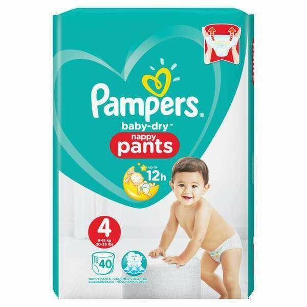 PIELUCHY PAMPERS PANTS A40 MAXI 4 9-15KG