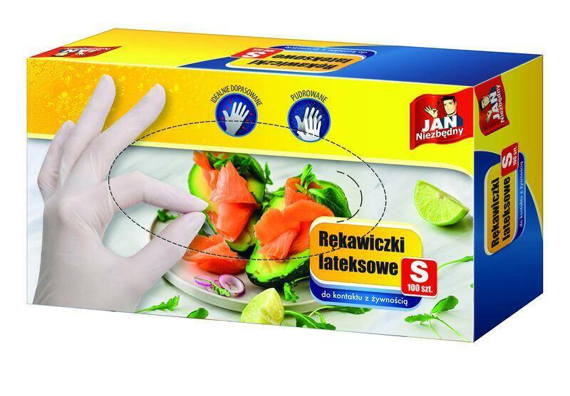 RĘKAWICE LATEKSOWE JAN S A100