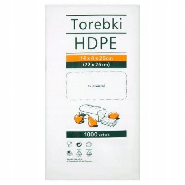 TOREBKI HDPE 14X4X26 A1000 0413