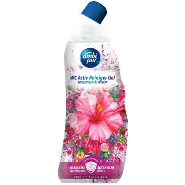 ŻEL DO WC AMBI PUR 750ML PINK HIBISCUS