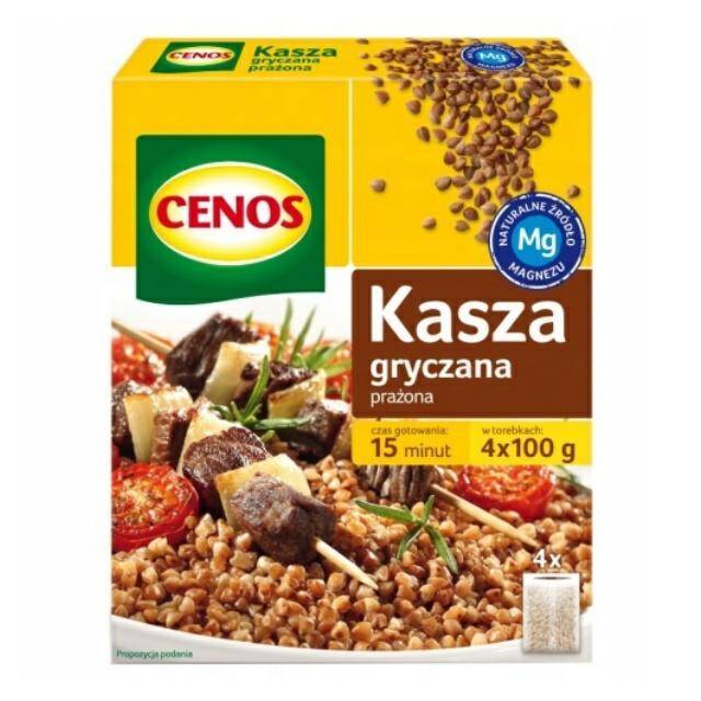 KASZA CENOS 400G GRYCZANA 4X100G