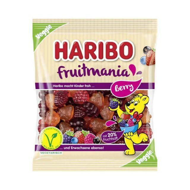 ZELKI HARIBO 160G FRUTMANIA BERRY IMP