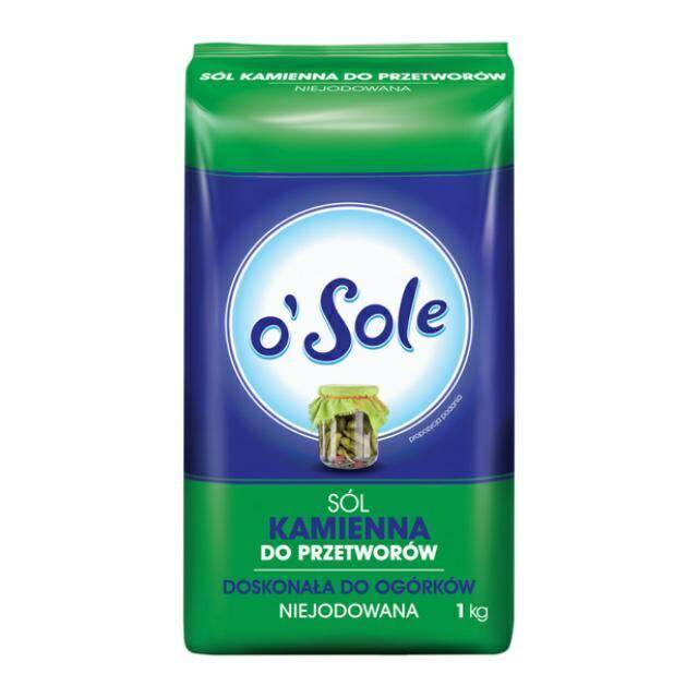 SÓL O`SOLE 1KG KAMIENNA NIEJODOWANA