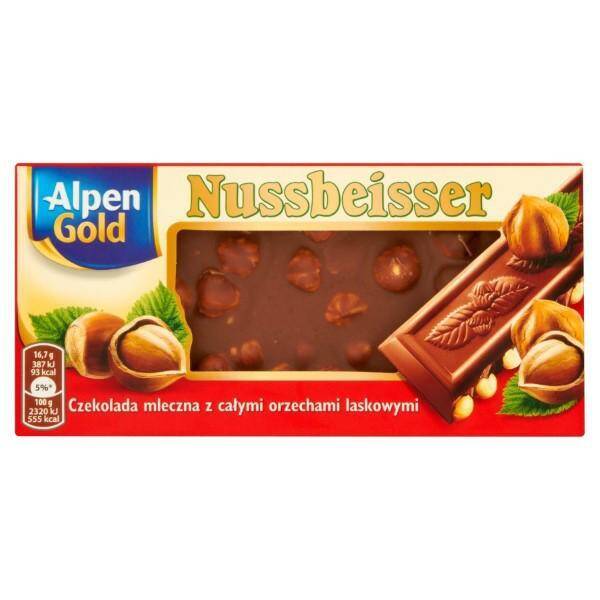 CZEKOLADA NUSSBEISSER 100G ORZECHY