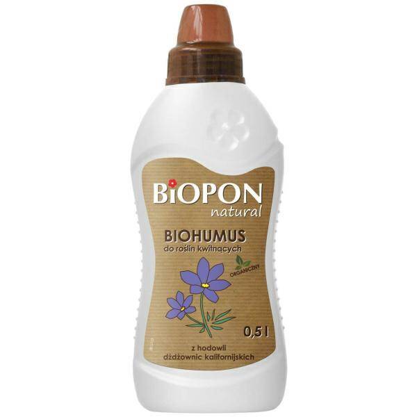 BIOPON NAWÓZ BIOHUMUS 0,5L ROŚLINY