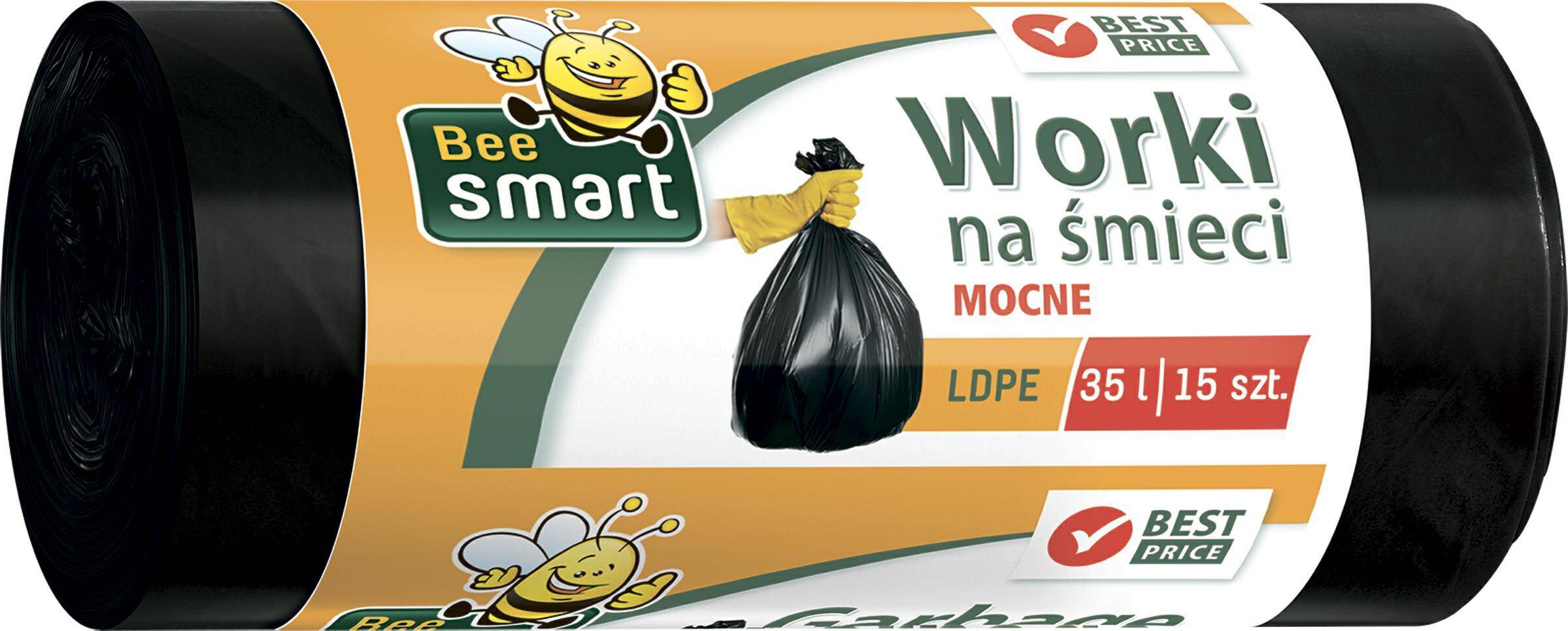 WORKI NA ŚMIECI BEE SMART 35L A15 LDPE