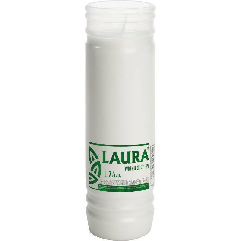 WKŁAD DO ZNICZY LAURA L-7 120h 8146