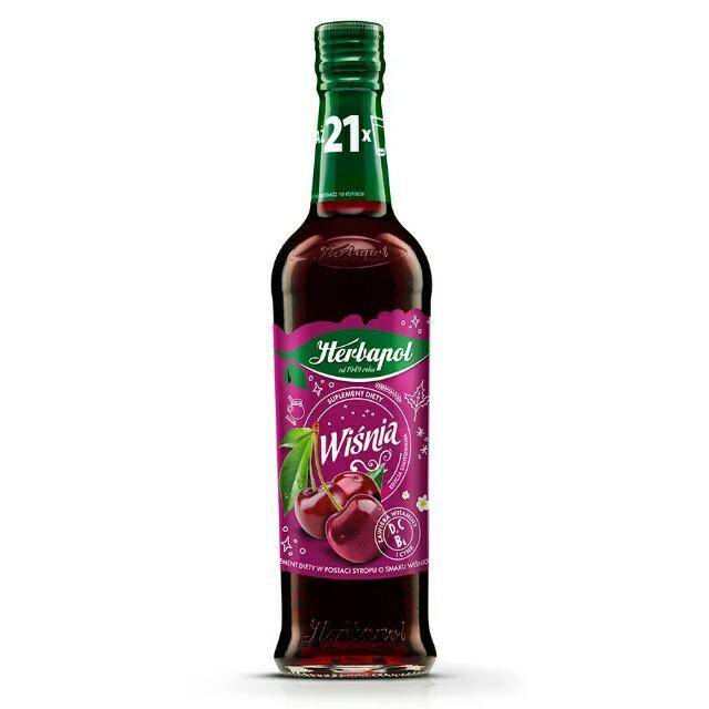 SYROP O.S. 420ML WIŚNIA 0630