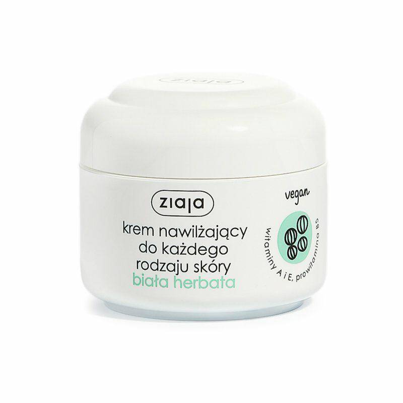 KREM DO TWARZY ZIAJA 50ML BIAŁA HERBATA
