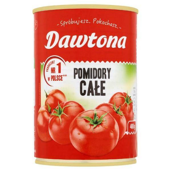 POMIDORY DAWTONA 400G CAŁE PUSZKA
