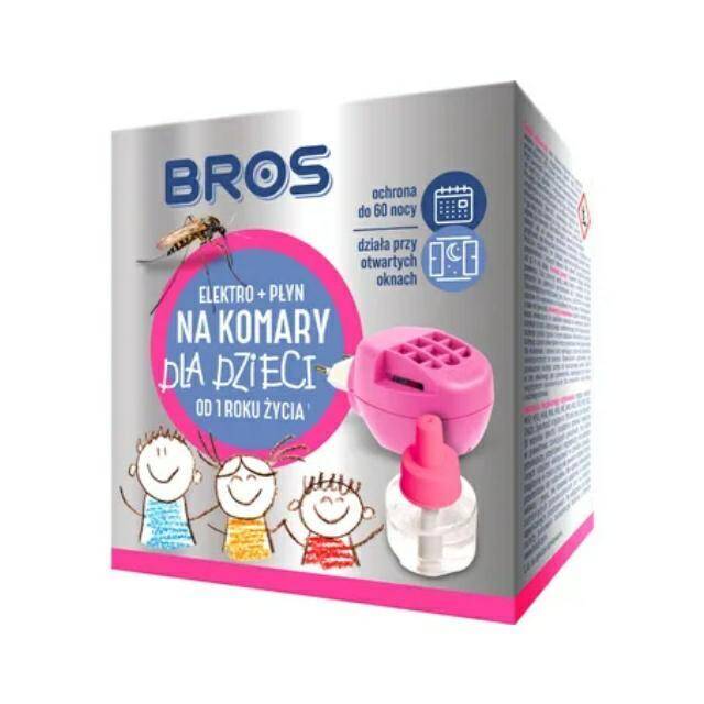 BROS ELEKTRO URZ+PŁYN 40ML DLA DZIECI NA