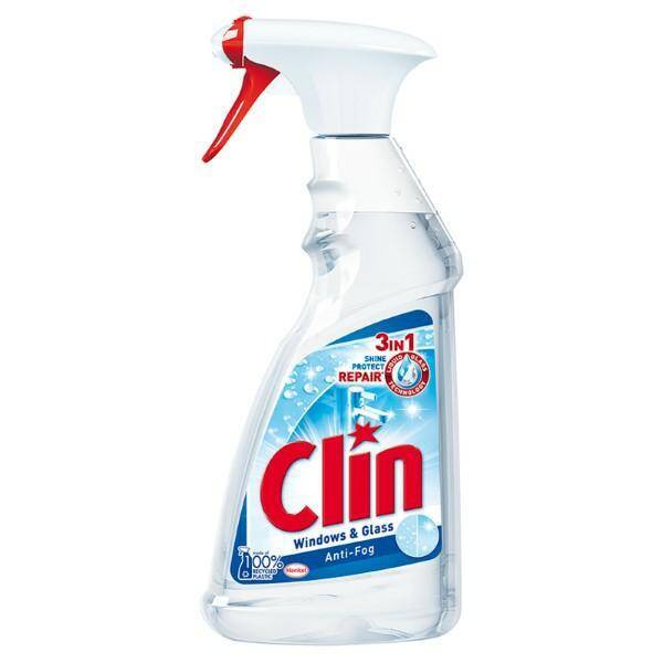 PŁYN DO SZYB CLIN 500ML POMPKA ANTYPARA
