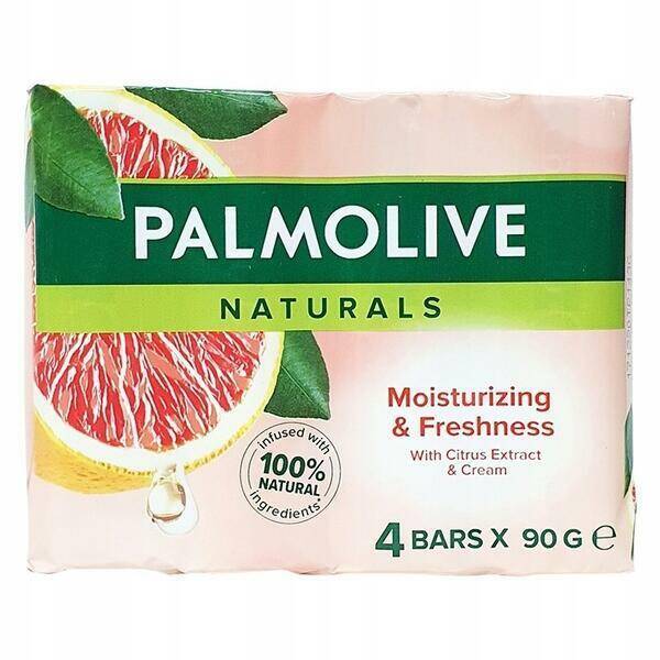 MYDŁO W KOSTCE PALMOLIVE 90GX4 CITRUS
