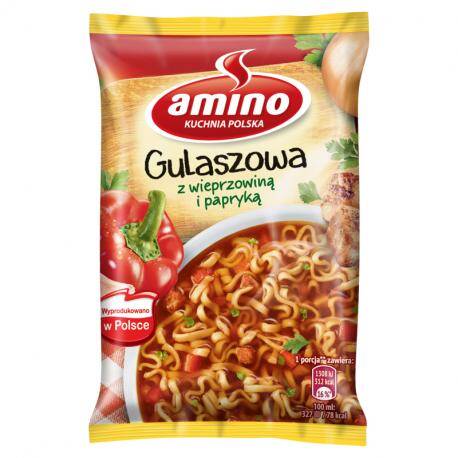 ZUPA AMINO NUDLE 59G GULASZOWA