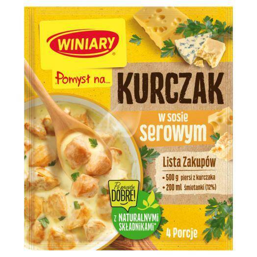 POMYSŁ NA WINIARY 28G KURCZAK W SOSIE