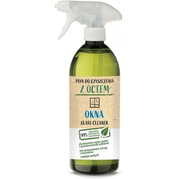 PŁYN OKNA GOLD DROP 750ML POMPKA Z OCTEM