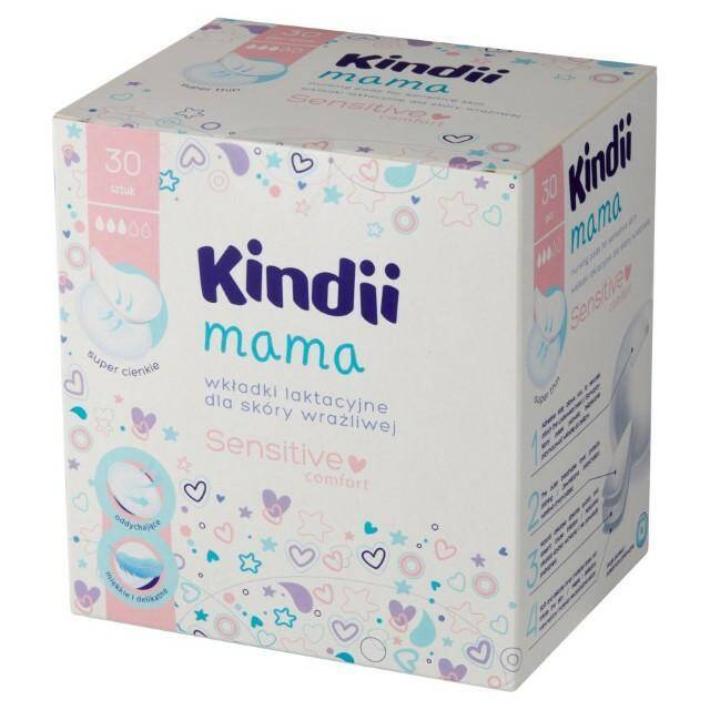WKŁADKI LAKTACYJNE KINDII MAMA A30 8673
