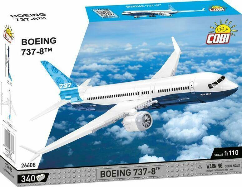 KLOCKI - BOEING 737-8 340EL COBI 6080