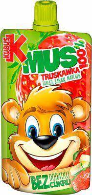MUS KUBUŚ 100G TRUSKAWKA TUBKA 0824