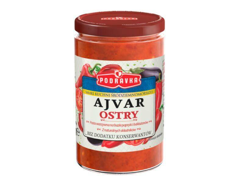 SOS PODRAVKA 195G AJVAR OSTRY 2524