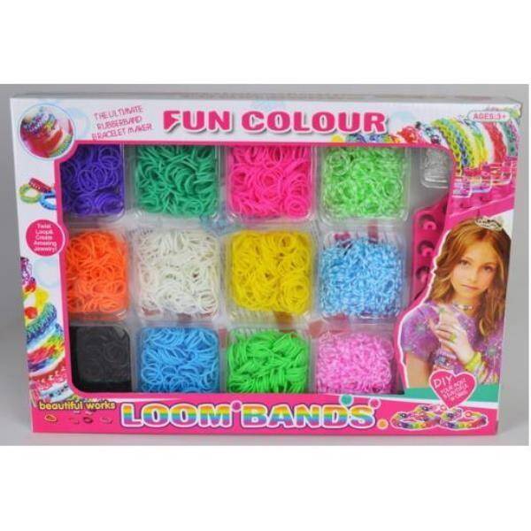 GUMKI DO ROBIENIA BRANSOLETEK LOOM BANDS